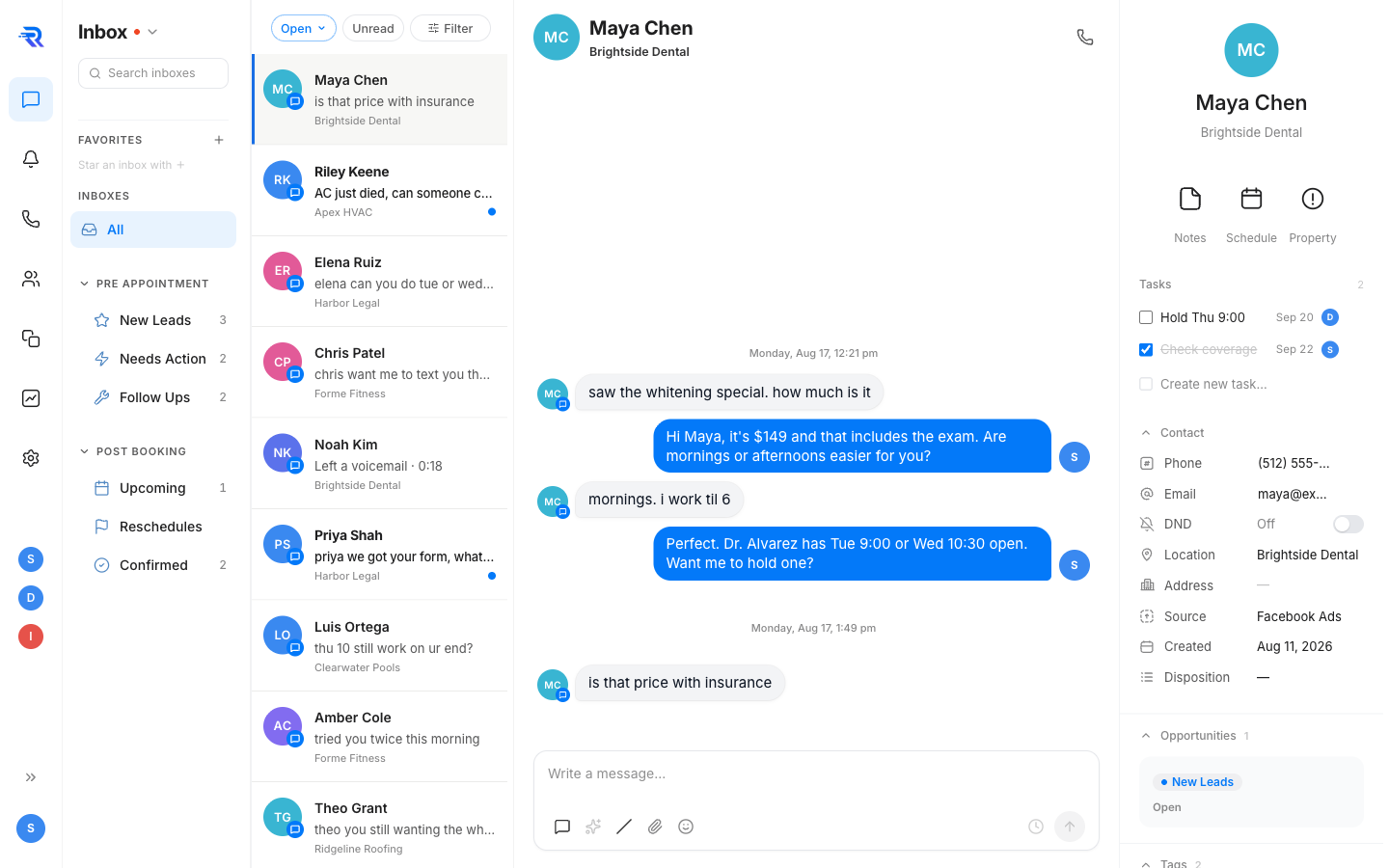 Relay inbox demo